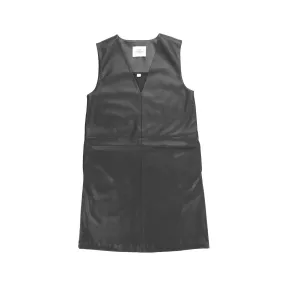 Les Coyotes De Paris Faux Leather Dress For Girl