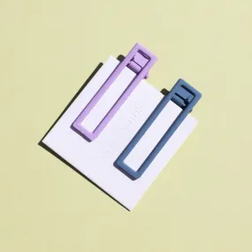 Lu Lu Hair Clips in Lilac and Blue by Nat + Noor