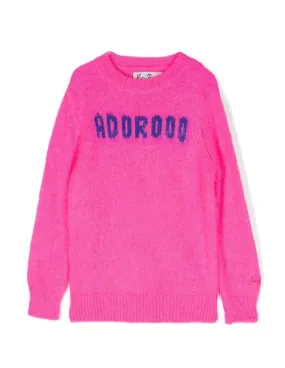 Maglione MC2 Saint Barth bimba Princess soft Adoro fucsia AI22