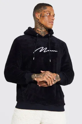 Man Signature Borg Over The Head Hoodie