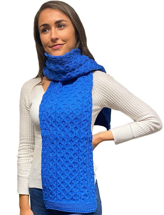 Merino Honeycomb Scarf