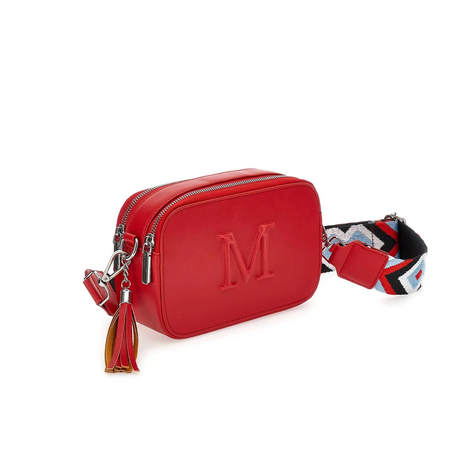 Monnalisa Red Faux Leather Monnalisa Shoulder Bag