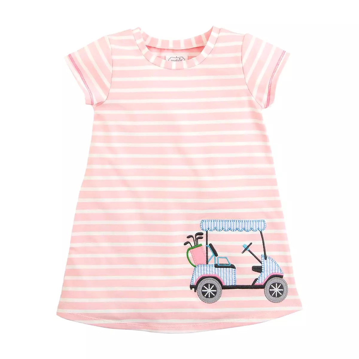 Mud Pie Pink Golf T-Shirt Dress