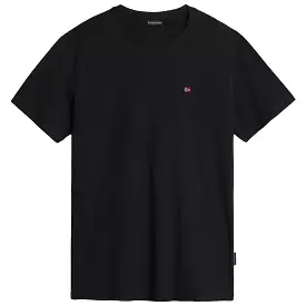 Napapijri Salis Norwegian Flag T-Shirt - Black