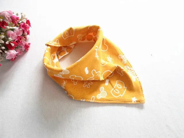 New Newborn Pure Cotton Triangle Bibs Kids Saliva Towel Waterproof Bibs BANDANA Bibs for Babies Children Baby Feeding