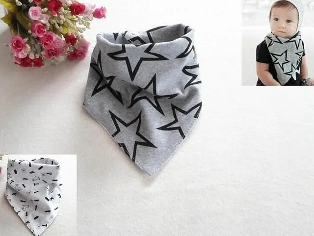 New Newborn Pure Cotton Triangle Bibs Kids Saliva Towel Waterproof Bibs BANDANA Bibs for Babies Children Baby Feeding