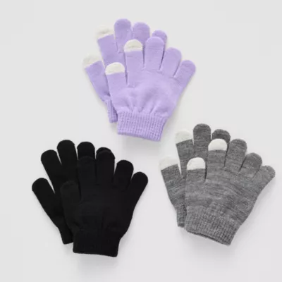 new!Thereabouts Big Girls Cold Weather Gloves