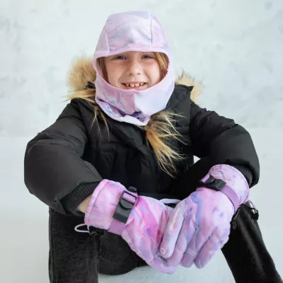 new!WinterProof Little & Big Girls Cold Weather Gloves