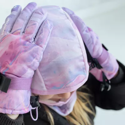 new!WinterProof Little & Big Girls Cold Weather Gloves