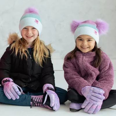 new!WinterProof Little & Big Girls Cold Weather Gloves