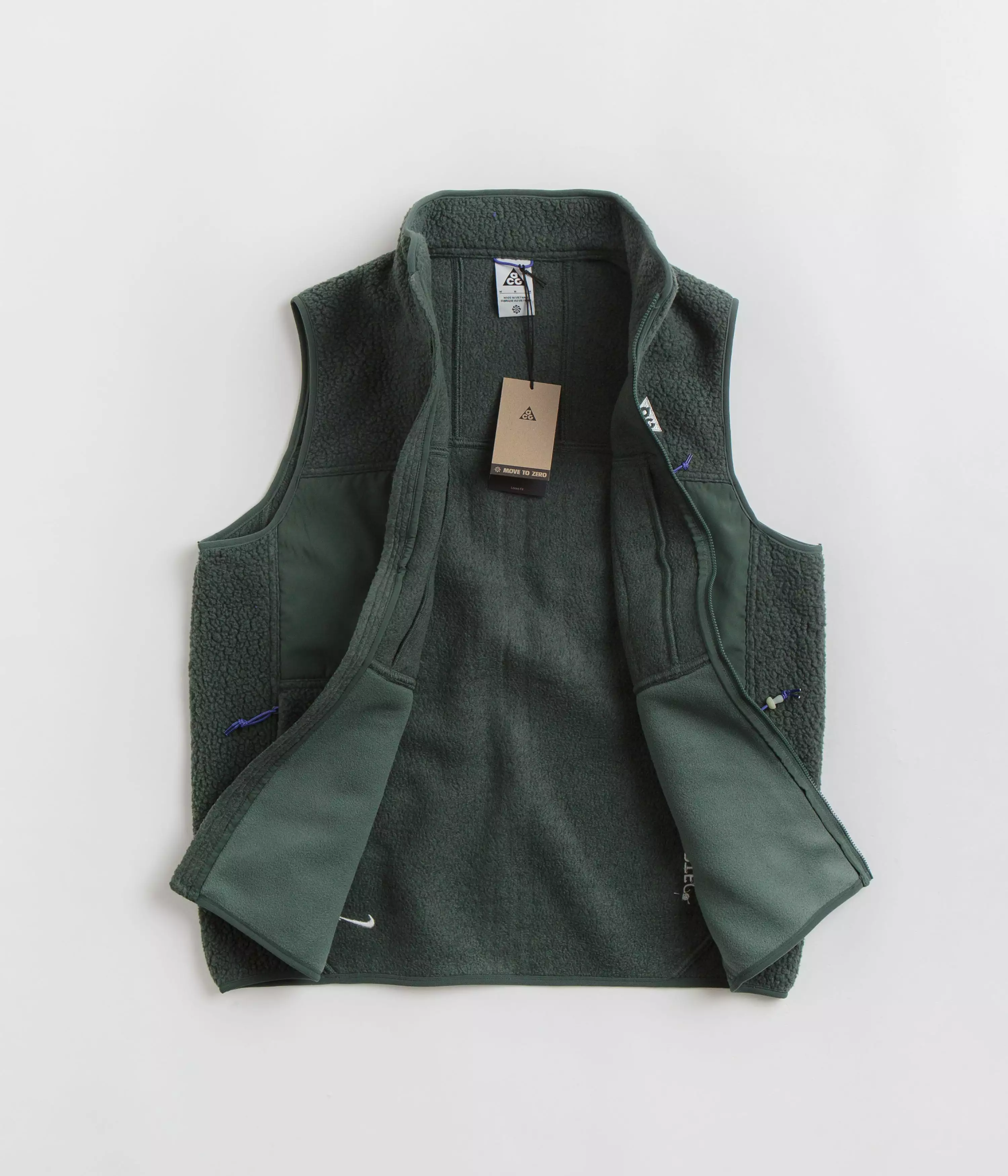 Nike ACG Arctic Wolf Vest - Vintage Green / Vintage Green / Summit White