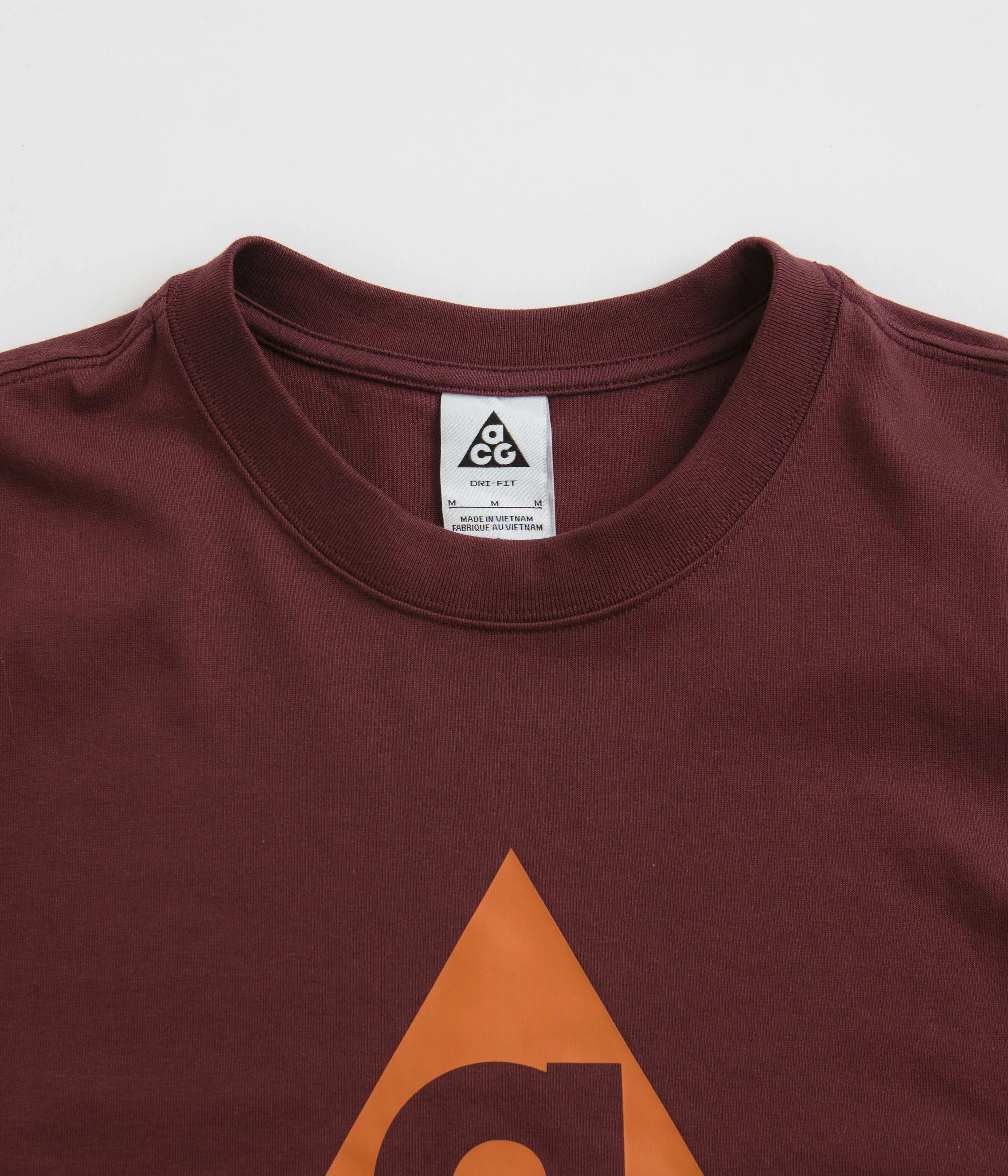 Nike ACG HBR T-Shirt - Night Maroon