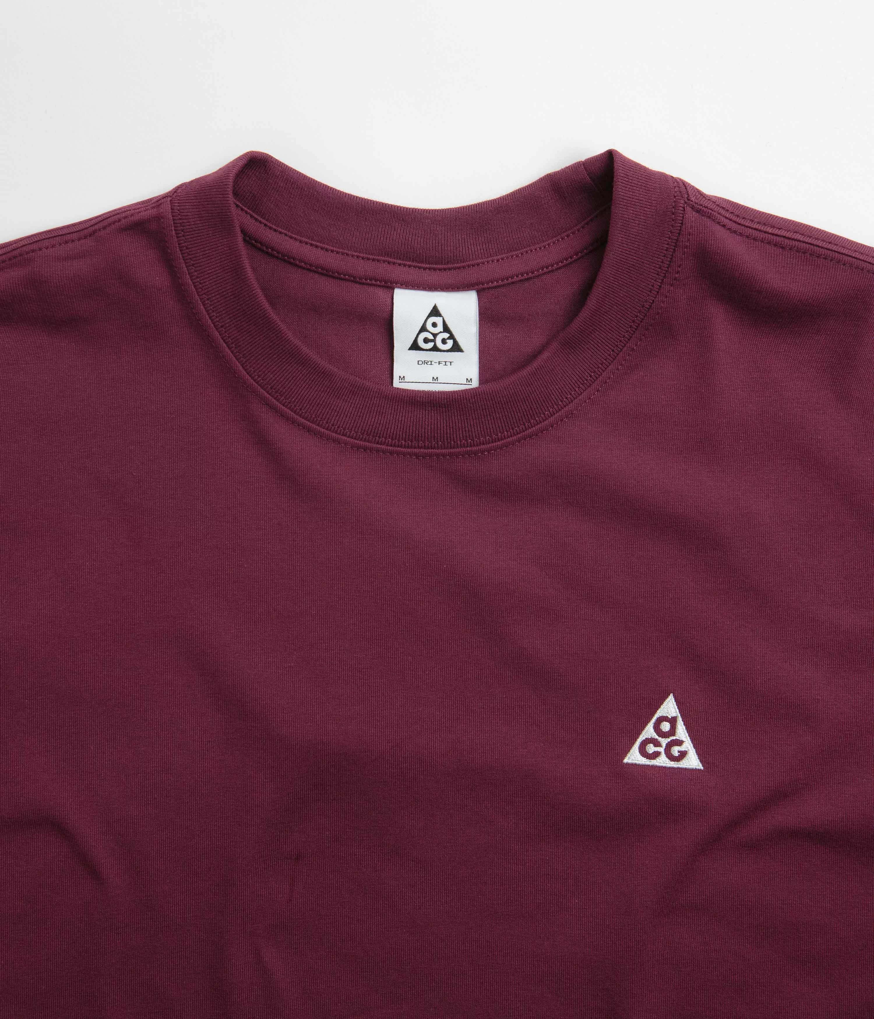 Nike ACG LBR T-Shirt - Night Maroon