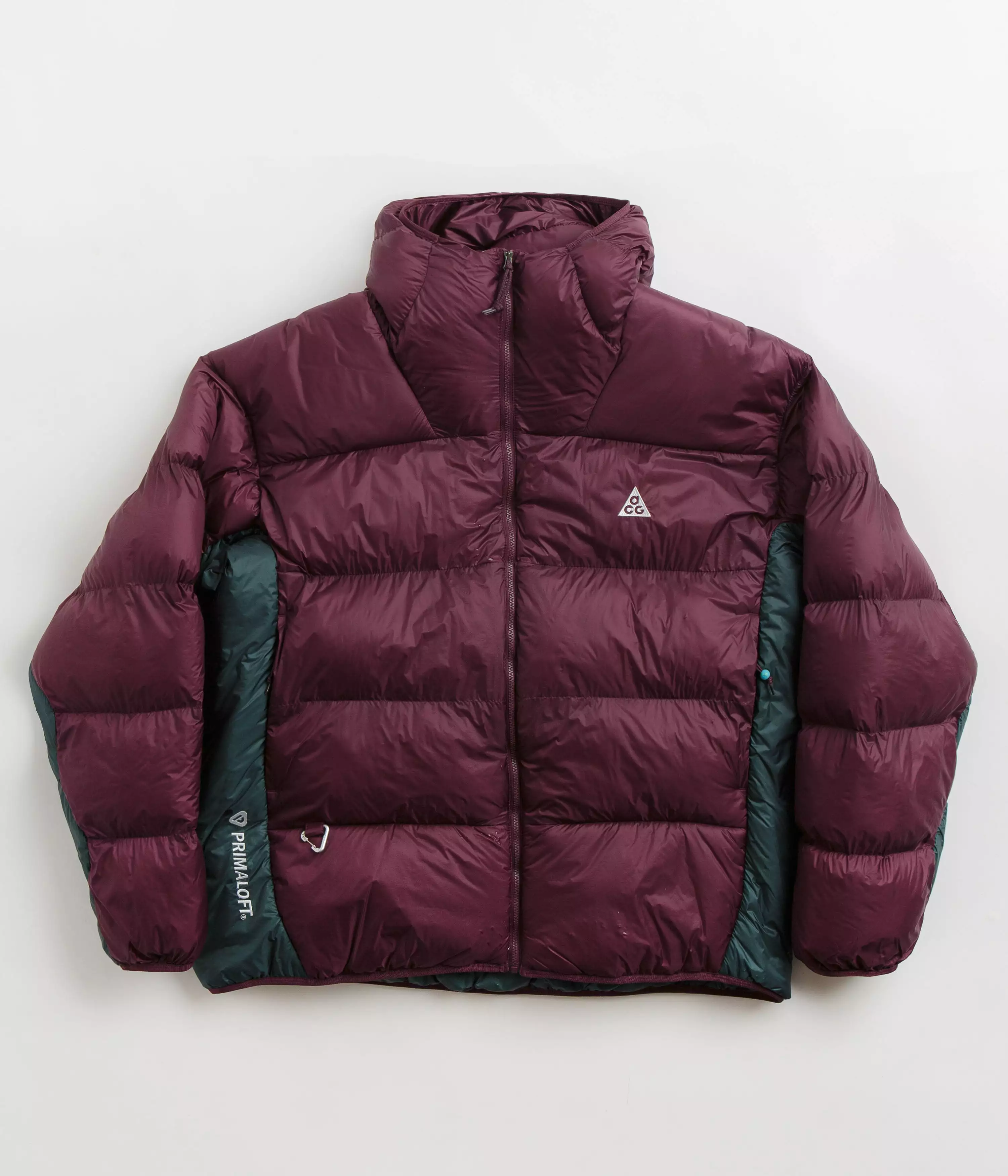 Nike ACG Lunar Lake Puffer Jacket - Night Maroon / Deep Jungle / Summit White