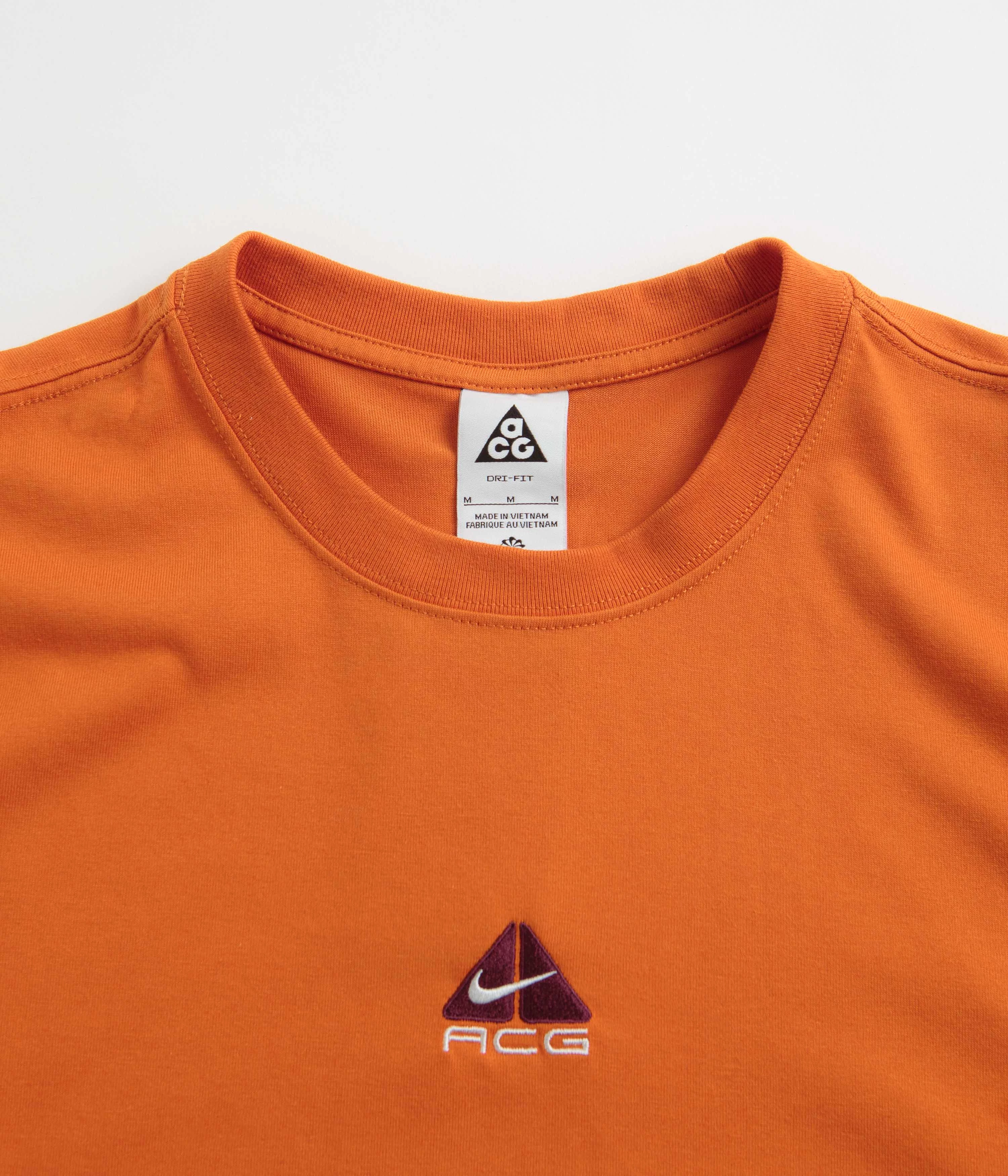 Nike ACG Lungs T-Shirt - Campfire Orange