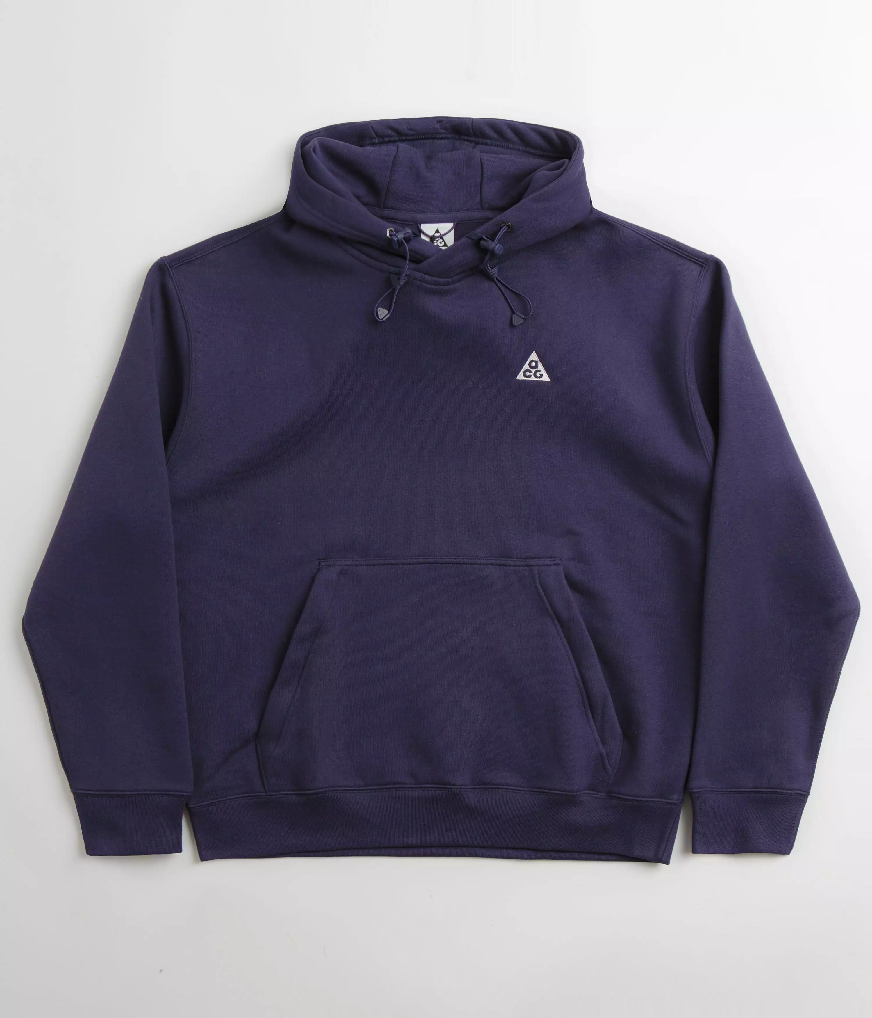 Nike ACG Tuff Fleece Hoodie - Purple Ink / Summit White / Summit White