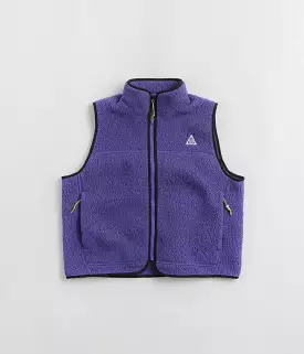 Nike ACG Womens Arctic Wolf Fleece Vest - Persian Violet / Black / Summit White