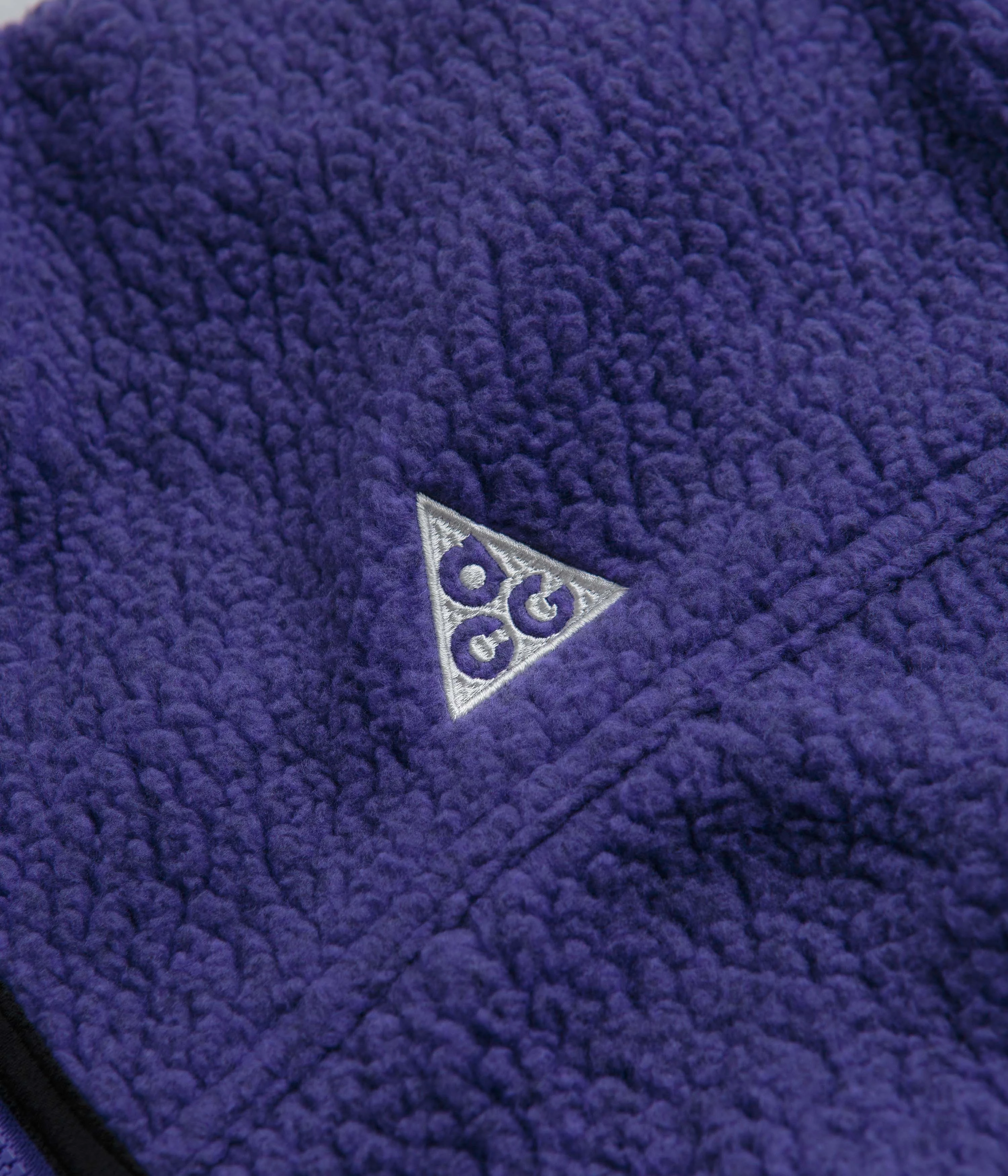 Nike ACG Womens Arctic Wolf Full-Zip Fleece - Persian Violet / Black / Summit White