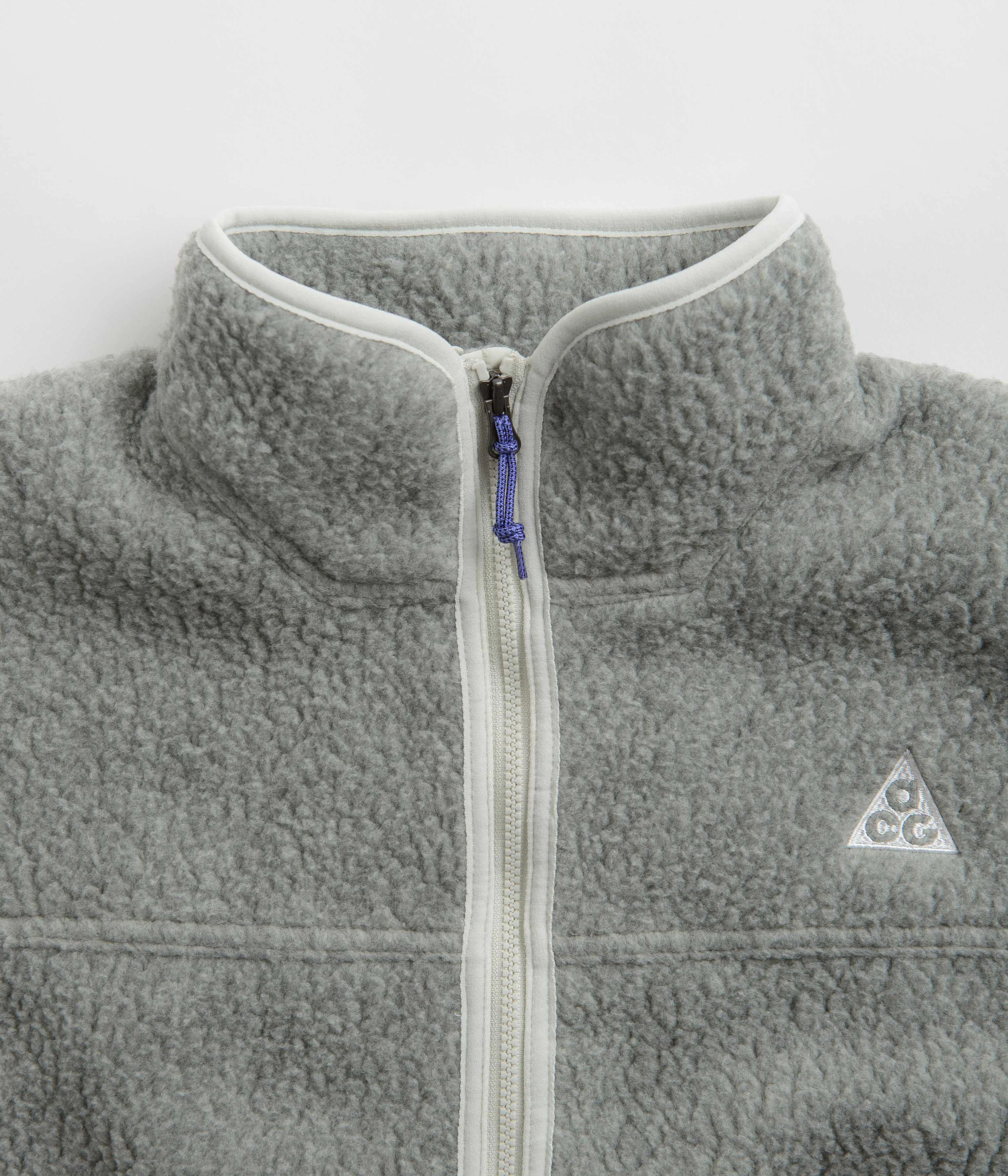 Nike ACG Womens Arctic Wolf Full-Zip Fleece - Sea Glass / Sea Glass / Summit White