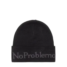 NO PROBLEMO BEANIE BLACK | Bodega