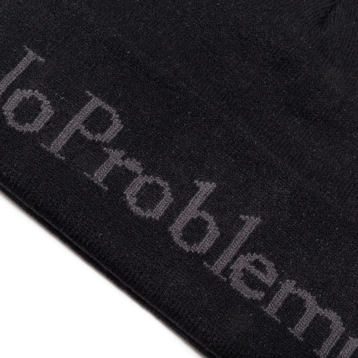 NO PROBLEMO BEANIE BLACK | Bodega