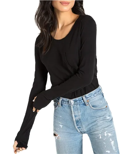 N:Philanthropy Womens Boot Long-Sleeve Bodysuit Jumpsuit