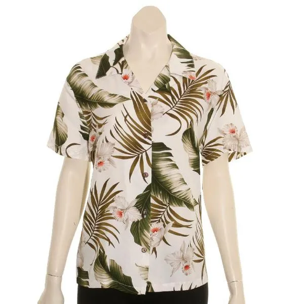 Orchid Floral Camp Blouse