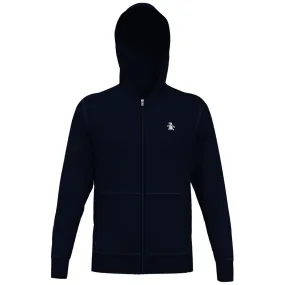 Original Penguin Men's Black Iris Blue Full Zip Hoodie