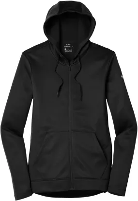 OUTLET-NIKE Ladies Therma-FIT Full-Zip Fleece Hoodie