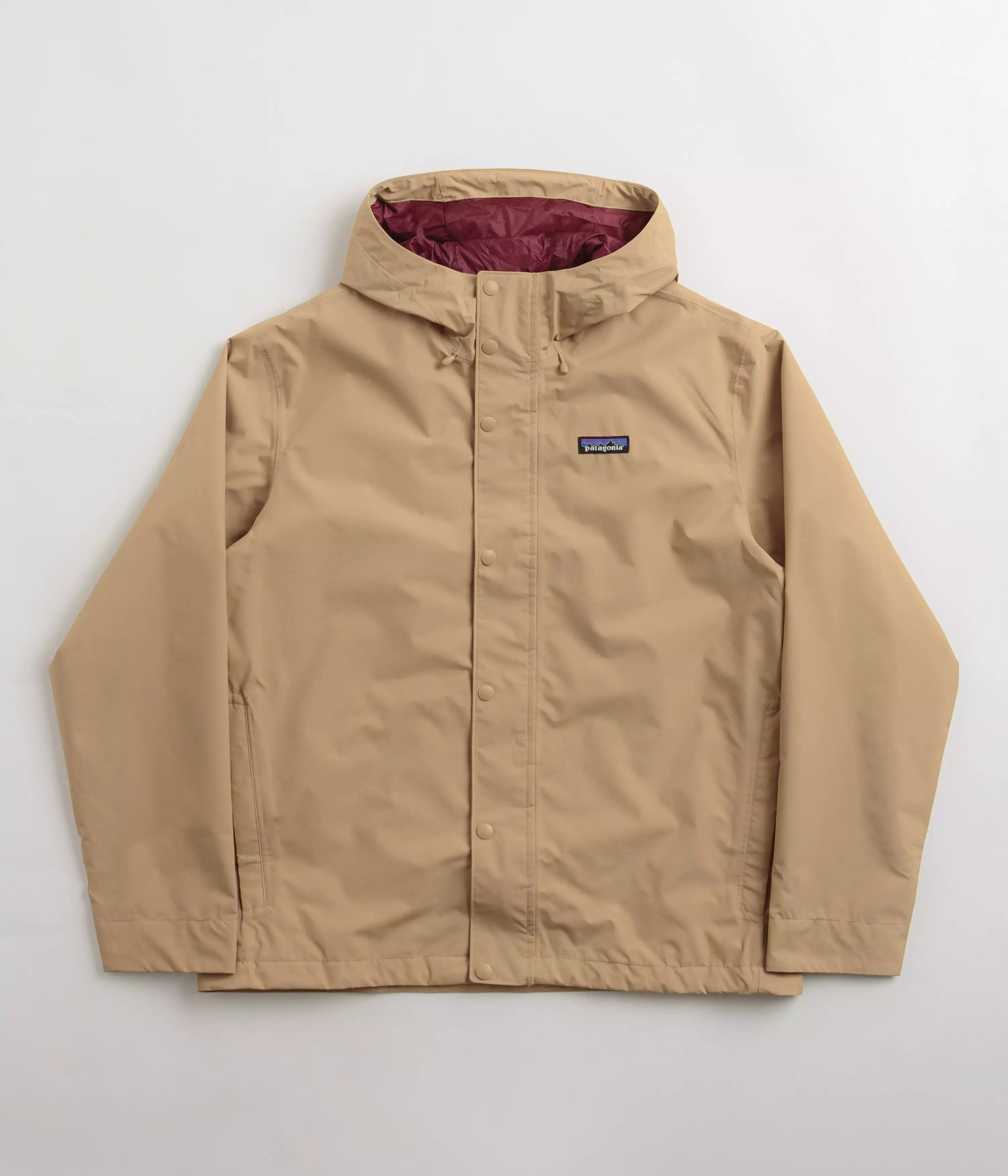 Patagonia Jackson Glacier Rain Jacket - Grayling Brown