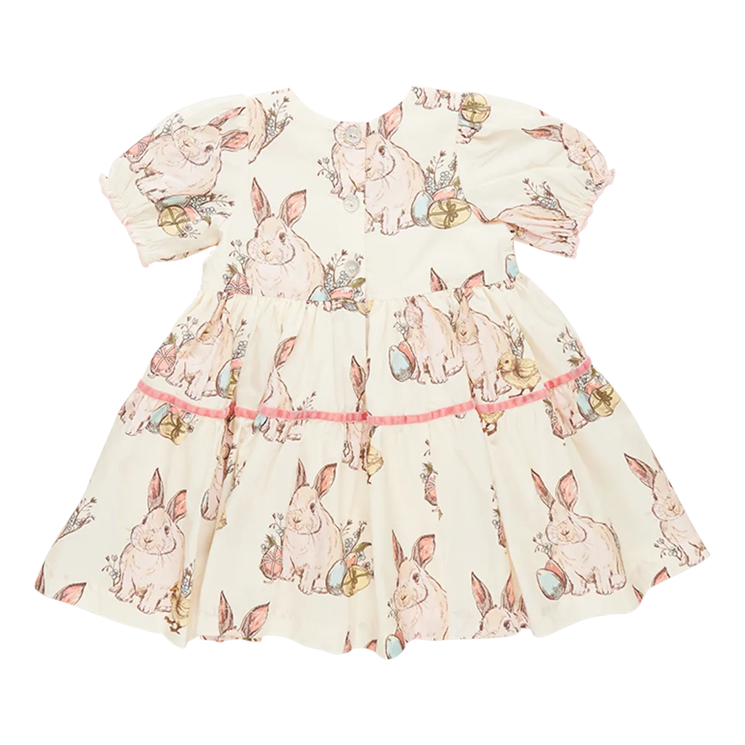 Pink Chicken - Maribelle Dress Bunny Friends