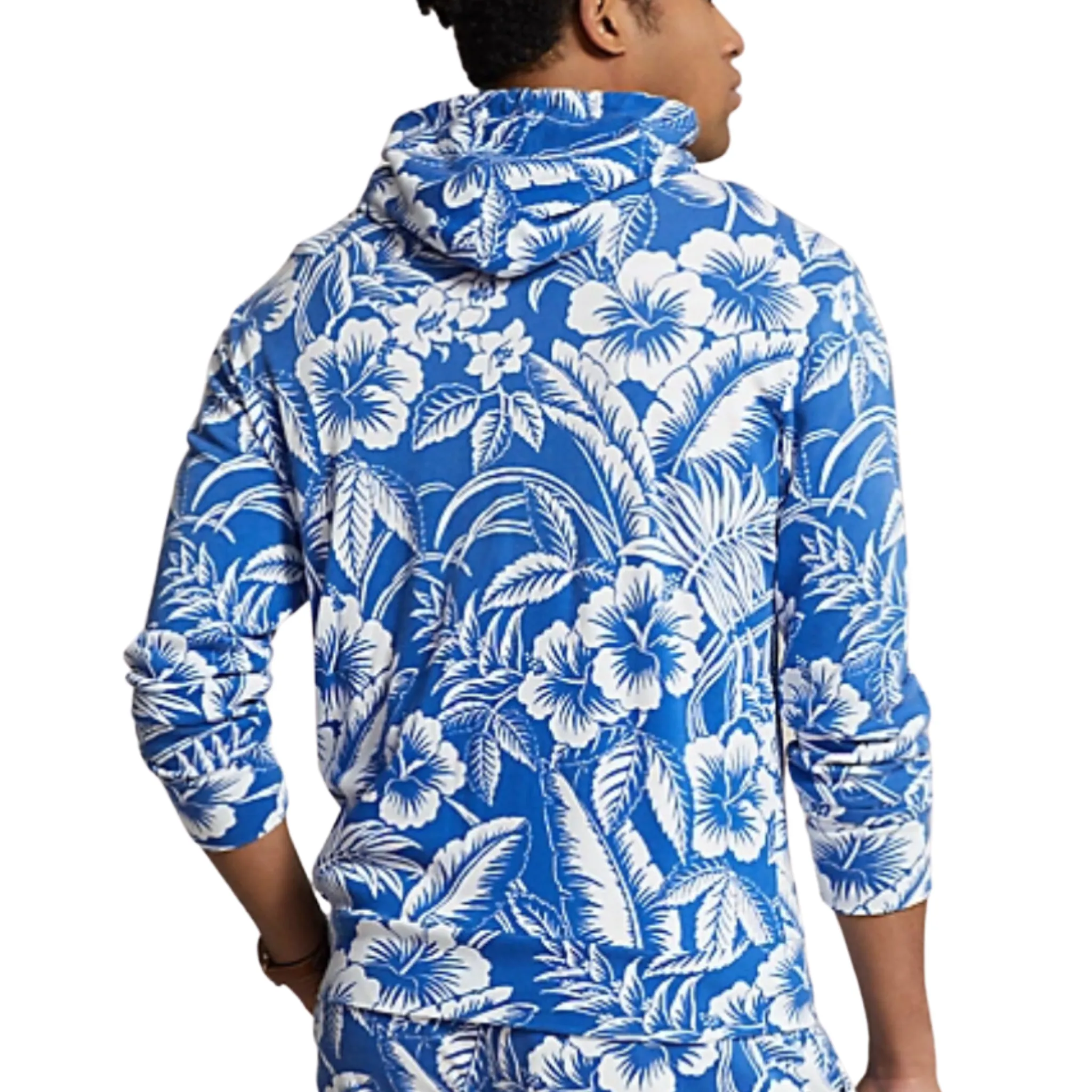 Polo Ralph Lauren Tropical Floral Spa Terry Hoodie (Monotone Tropical)