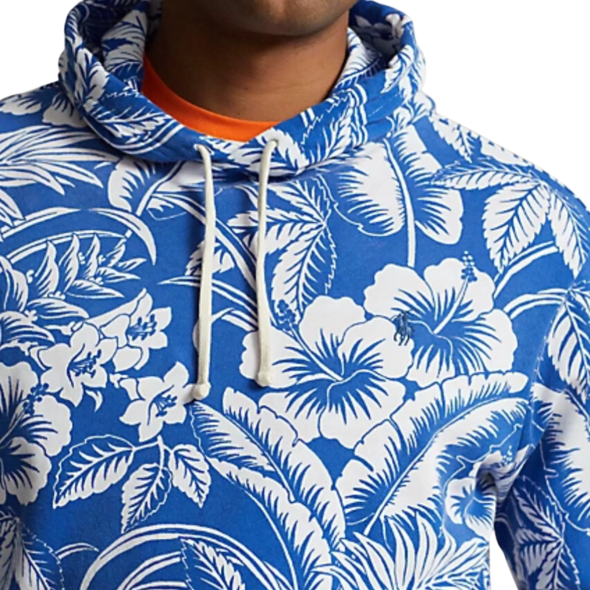 Polo Ralph Lauren Tropical Floral Spa Terry Hoodie (Monotone Tropical)