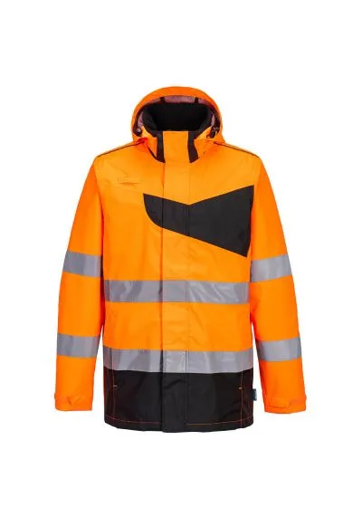 Portwest PW2 Hi-Vis Rain Jacket PW265 - MyWorkWear