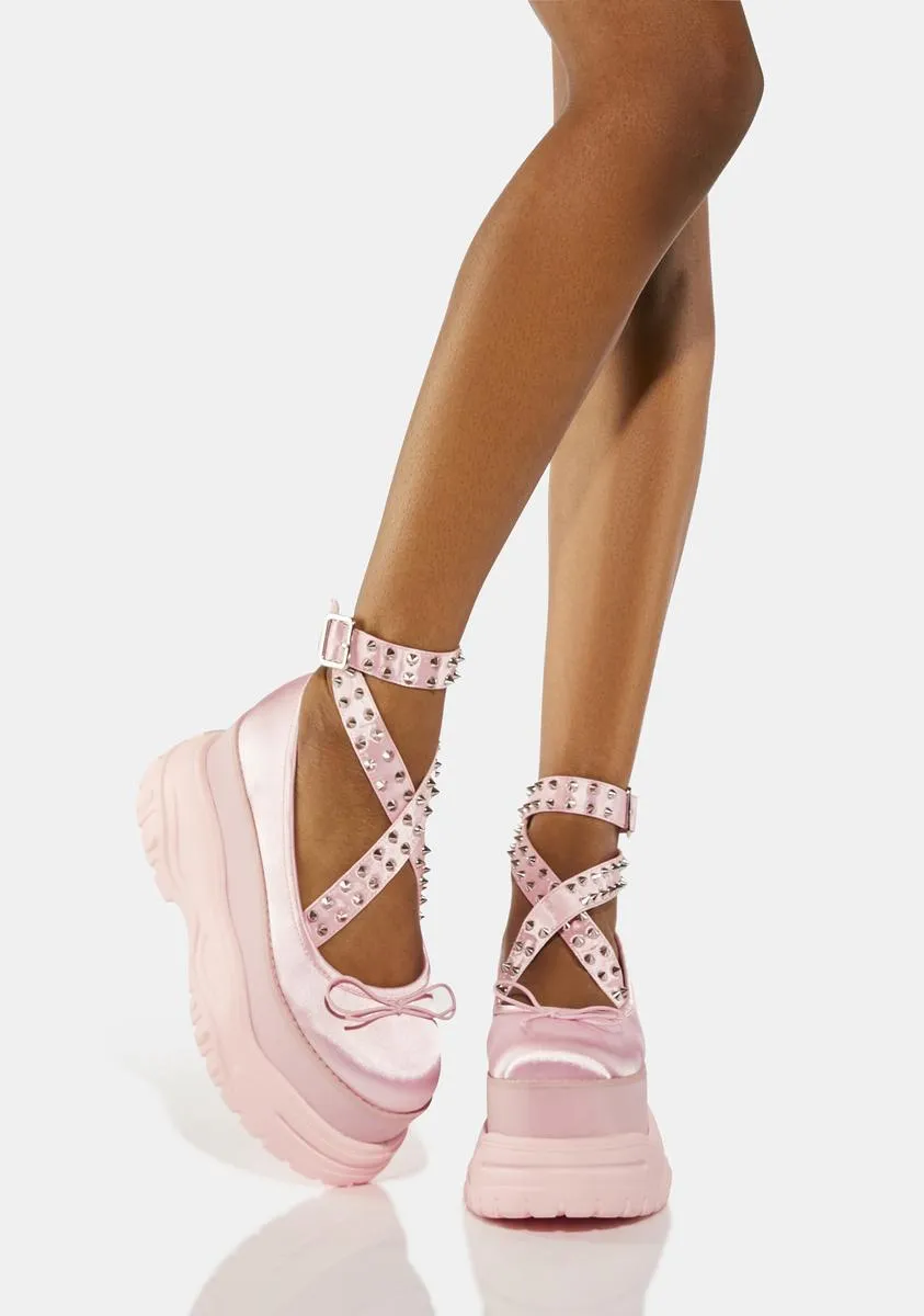 Pretty Barre Baby Platform Sneakers-