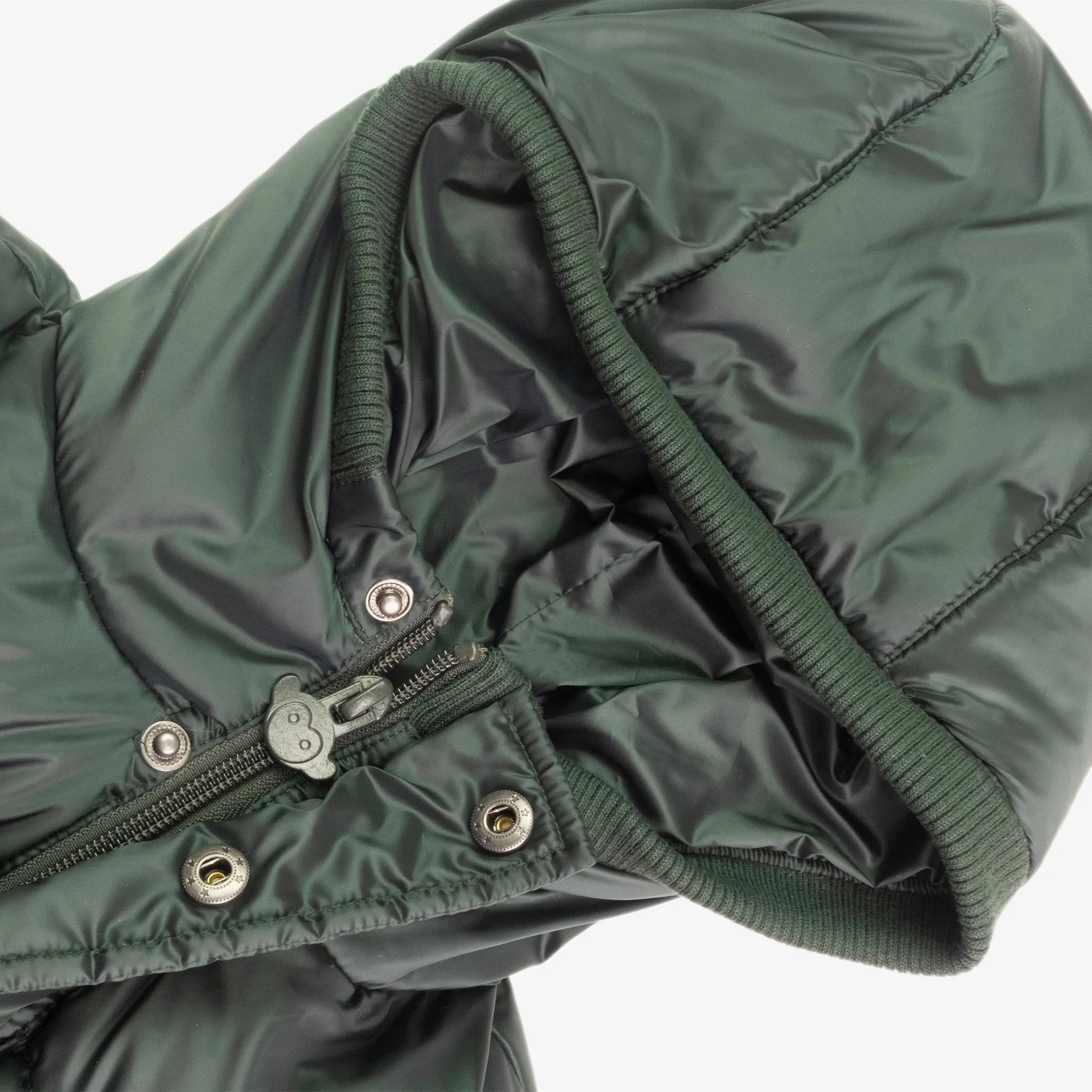 Puffy Coat | Forest Green