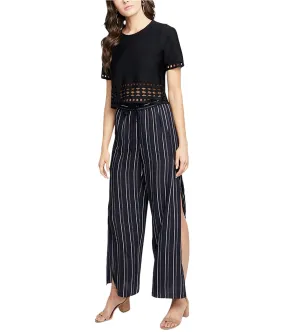 Rachel Roy Womens Side Slit Leg Dress Pants