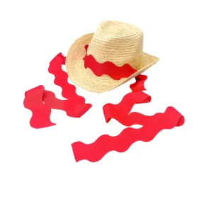 Red Girl's Coastal Cowgirl Hat