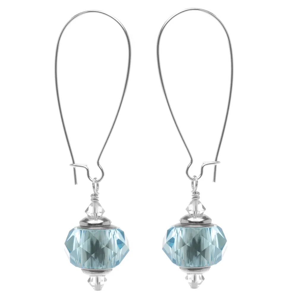 Retired - Anna Earrings in Aquamarine