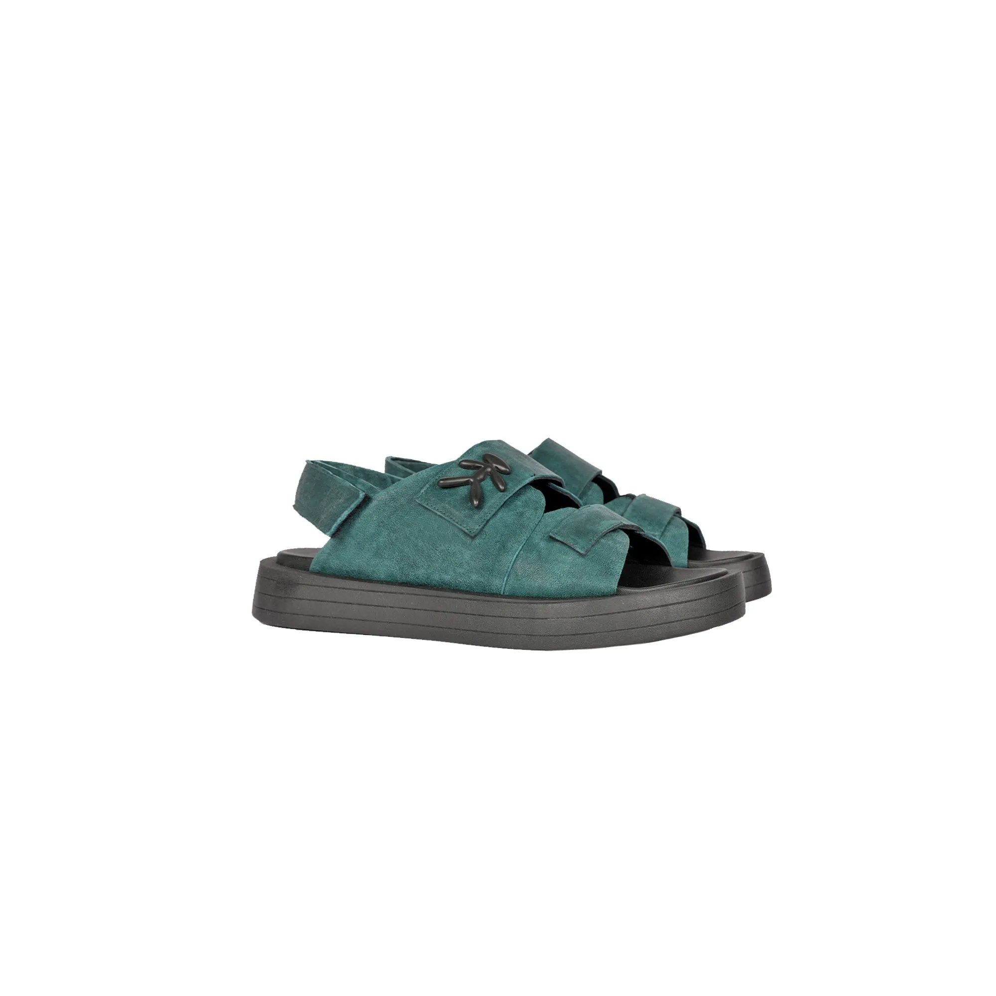 Sandal Grattato teal