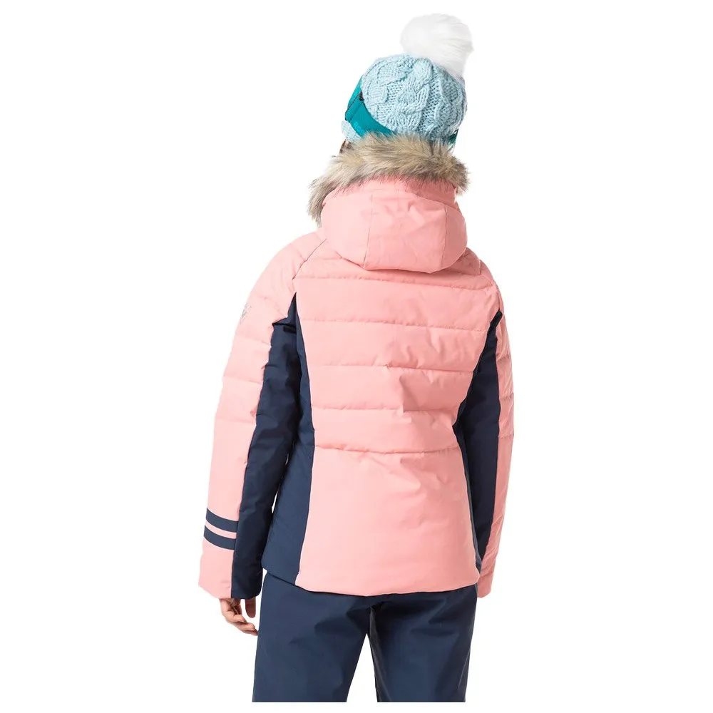 Ski Jacket Rossignol ---Girl Polydown Jkt Cooper Pink