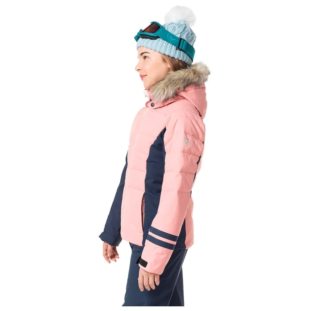 Ski Jacket Rossignol ---Girl Polydown Jkt Cooper Pink