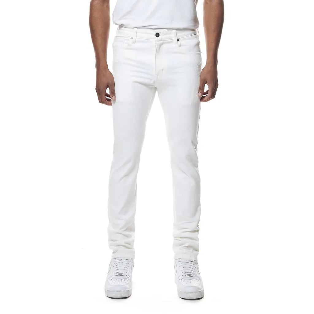 Slim Essential Jeans - White