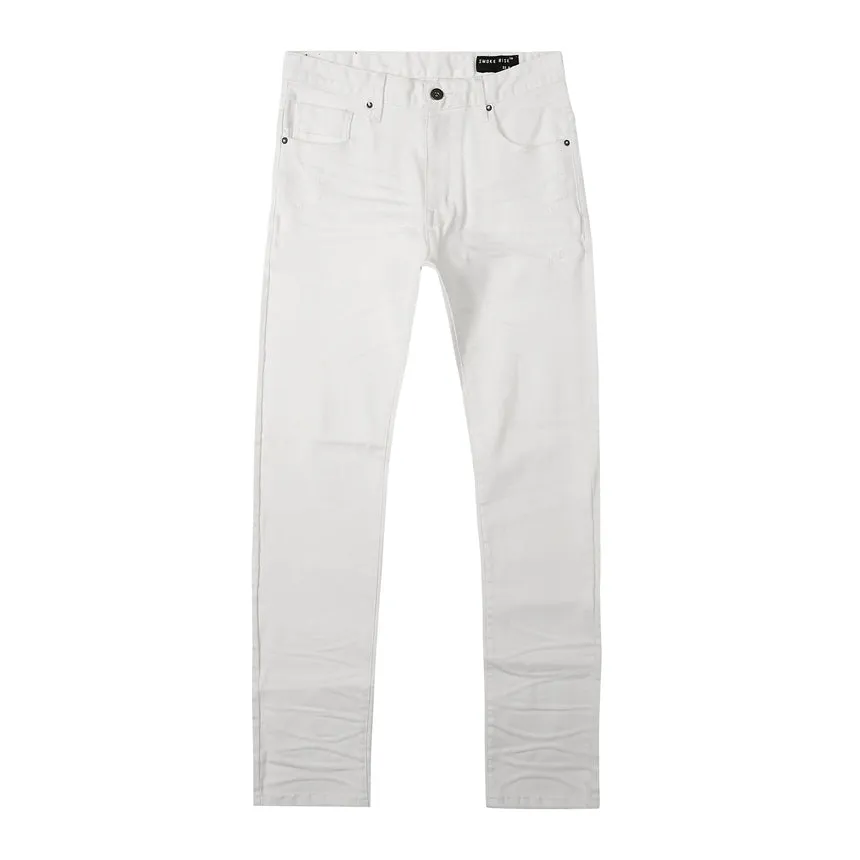 Slim Essential Jeans - White