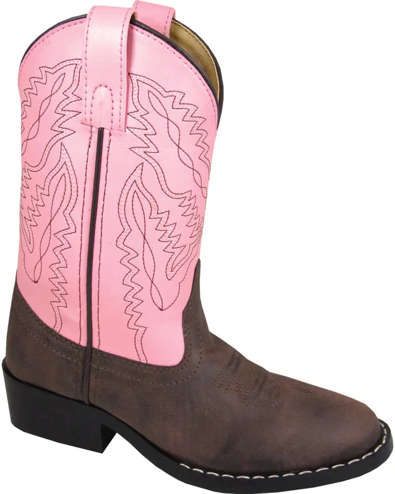 SMOKY MOUNTAIN GIRLS' MONTEREY WESTERN ROUND TOE BOOTS STYLE 1574C