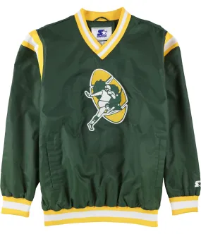 Starter Mens Green Bay Packers Windbreaker Jacket, TW2