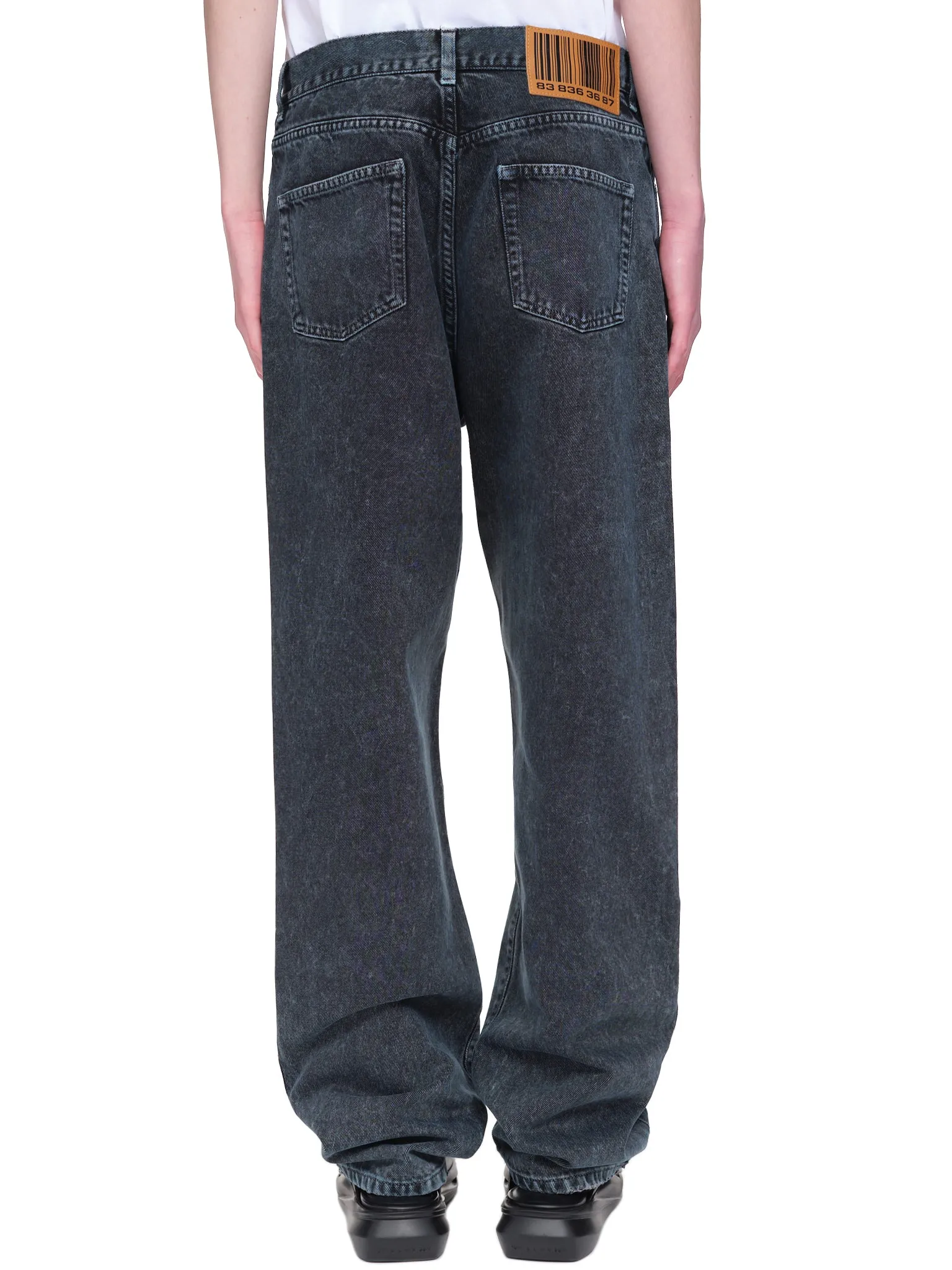 Straight Leg Jeans (VL12PA240N-ANTHRACITE-BLUE)