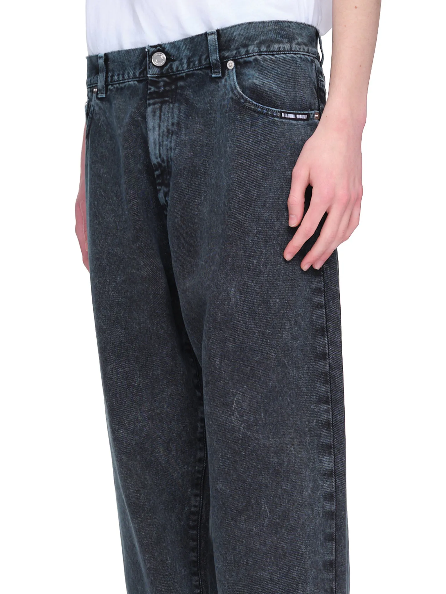 Straight Leg Jeans (VL12PA240N-ANTHRACITE-BLUE)