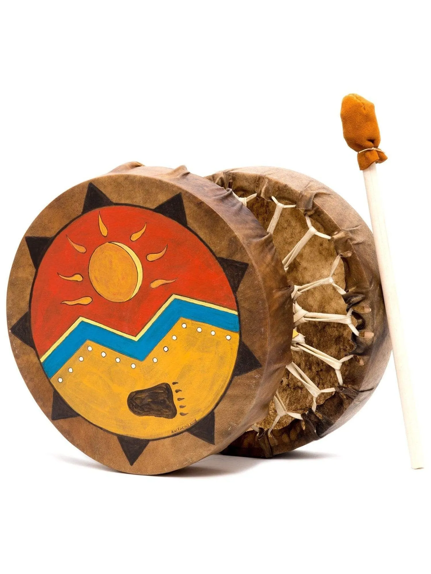 Strength & Light Buffalo Hide Hand Drum