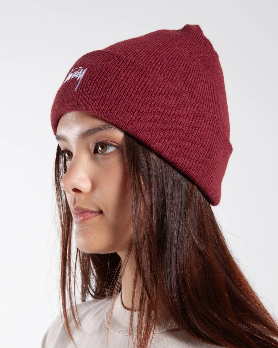 Stüssy Stock Cuff Beanie Syrah